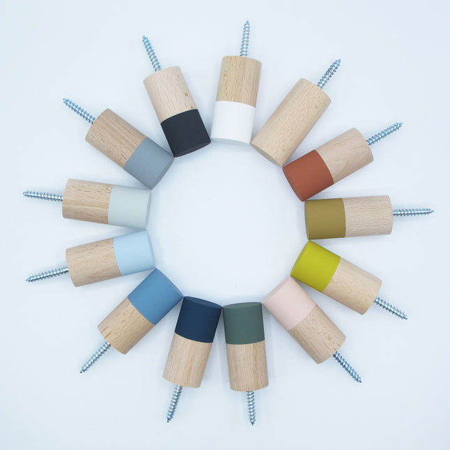 Dippies Dippies Wandhaken | set van 3 kleuren