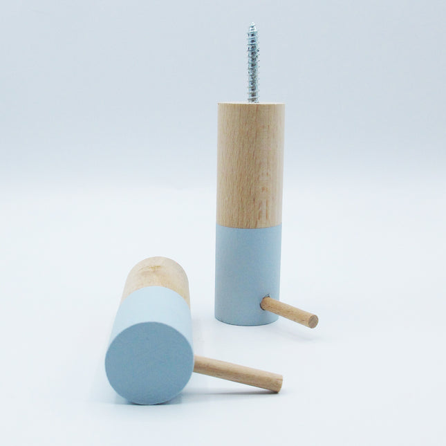 Dippies Dippiestick Wandhaak (10 cm) | Bashful Blue