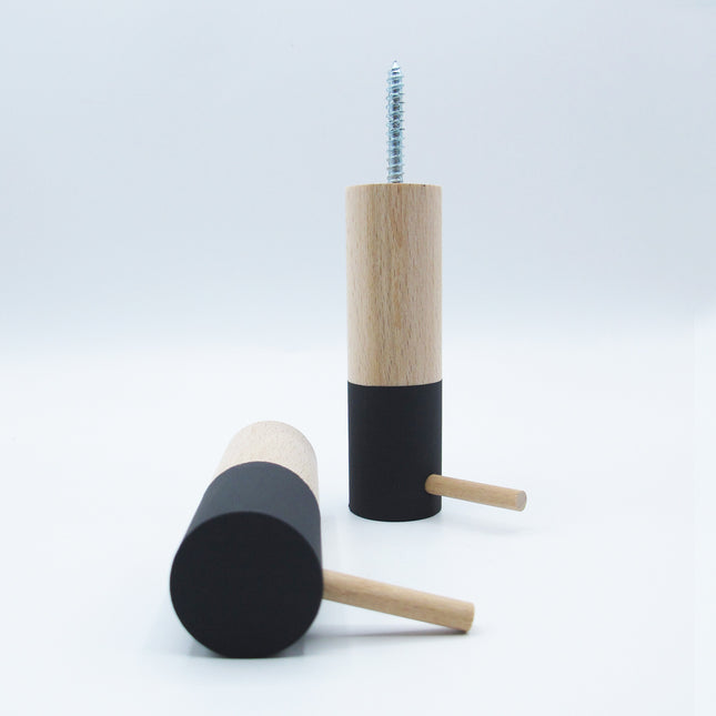 Dippies Dippiestick Wandhaak (10 cm) | Bluish Black