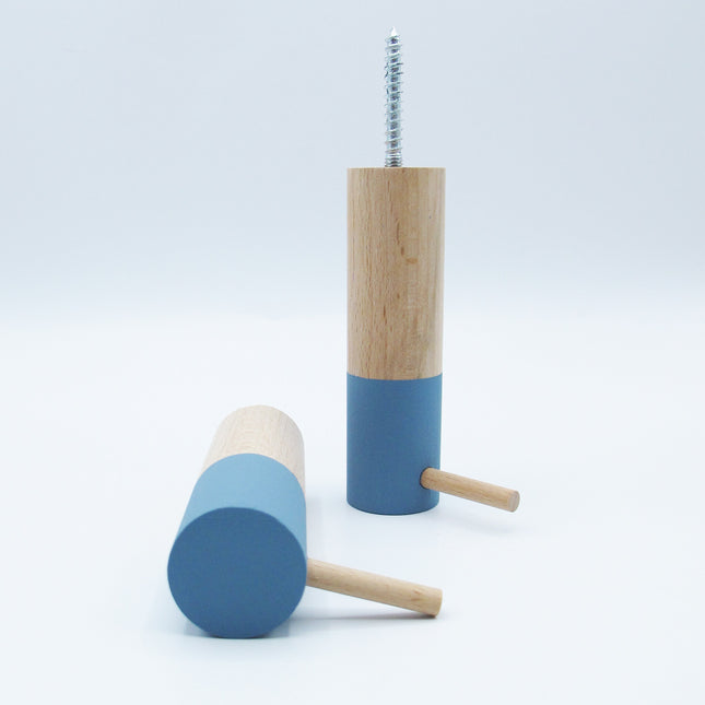 Dippies Dippiestick Wandhaak (10 cm) | Blurry Blue