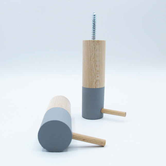 Dippies Dippiestick Wandhaak (10 cm) | Greatest Grey