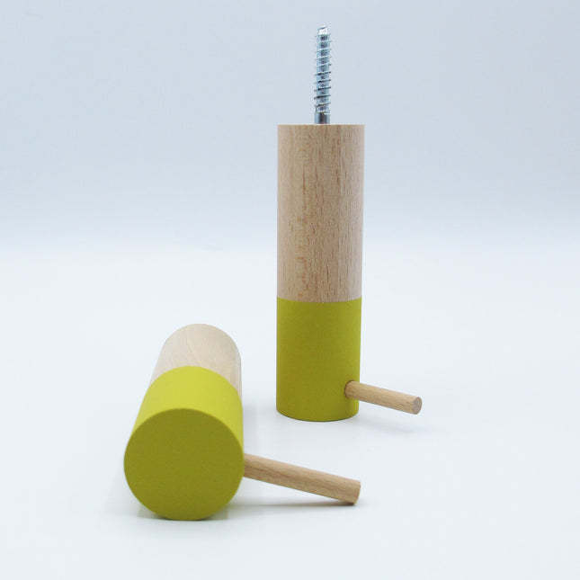 Dippies Dippiestick Wandhaak (10 cm) | Misty Mustard