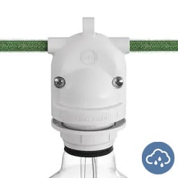 Kynda Light EIVA-2 OUTDOOR - 2-weg fitting voor buitengebruik | Wit