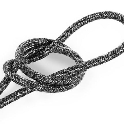 Kynda Light Strijkijzersnoer Donkergrijs mix - rond, linnen