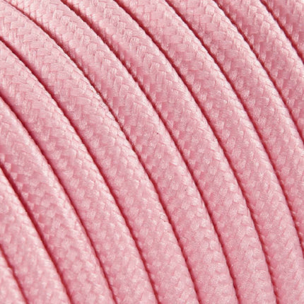 Kynda Light Strijkijzersnoer Lichtroze - rond, effen stof