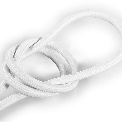 Kynda Light Strijkijzersnoer Wit - rond, effen stof