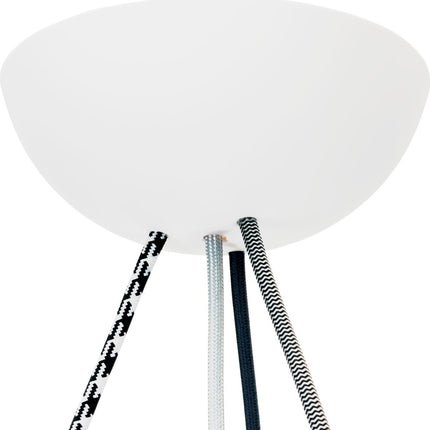 CableCup CableCup Quattro' Siliconen plafondkap - 4 snoeren - Ø158mm | Wit