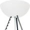 CableCup CableCup Quattro' Siliconen plafondkap - 4 snoeren - Ø158mm | Wit