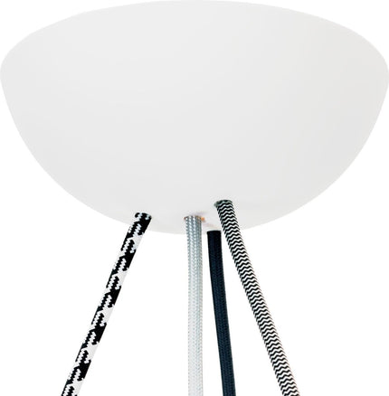 CableCup CableCup Quattro' Siliconen plafondkap - 4 snoeren - Ø158mm | Wit
