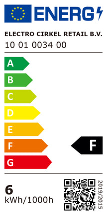 Calex 3-staps Dimbare LED lamp Flex Filament - G95 (Globe) - E27 | Goud