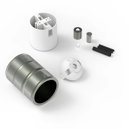 Calex Calex fitting metaal - 3-rings model E27 | Brons