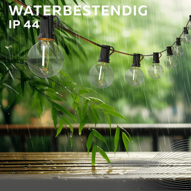 Calex Calex Lichtsnoer voor buiten | 30 meter (50 lampjes)