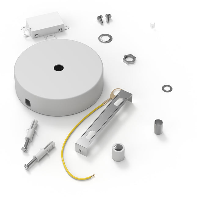 Calex Calex Plafondkap - 1 snoer | Wit