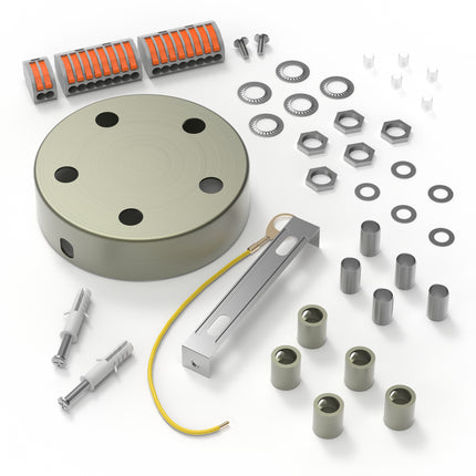 Calex Calex Plafondkap - 5 snoeren | Brons