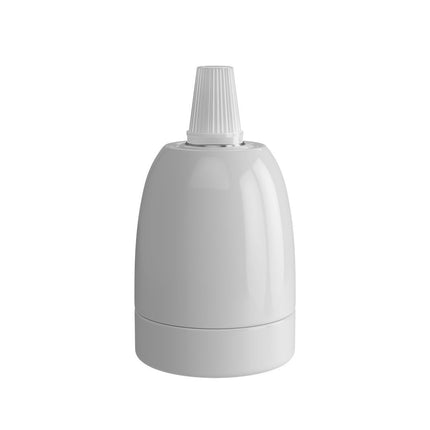Calex Fitting Keramiek / Porselein - E27 | Wit