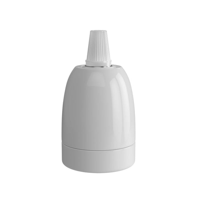 Calex Fitting Keramiek / Porselein - E27 | Wit