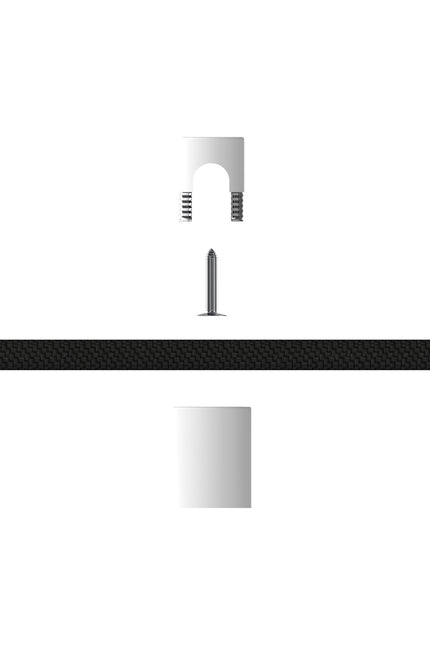Calex Kabelhouders - Set van 5 stuks | Wit