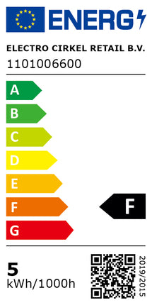 Calex LED lamp - A60 / Peer - E27 | Kopspiegel Zilver