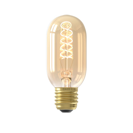 Calex LED lamp Flex Filament - Buislamp T45 - 3,8W E27 | Goud