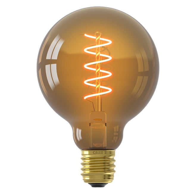 Calex LED lamp Flex Filament - G95 Globe - E27 | Natural