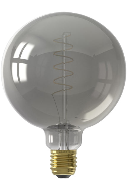 Calex LED lamp Flex Titanium G125 Globe E27