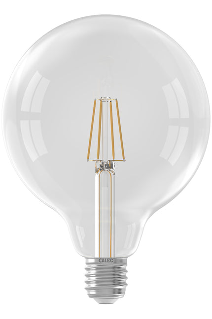 Calex LED lamp G125 Globe E27 | Helder (470 lumen - 2700K)