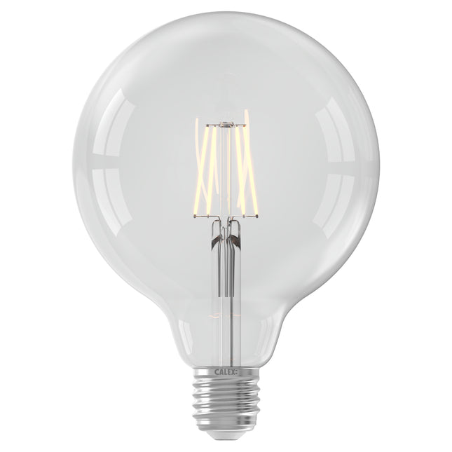 Calex LED lamp G125 Globe E27 | Helder (470 lumen - 2700K)