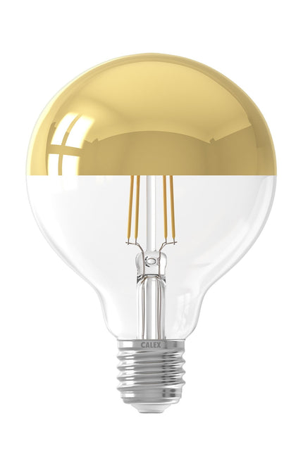 Calex LED lamp - Globe G95 - E27 | Kopspiegel Goud