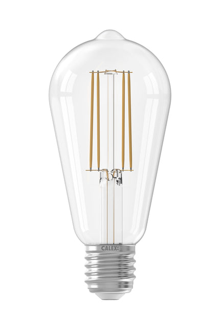 Calex LED lamp ST64 Squirrel Cage E27 | Helder (470 lumen - 2700K)