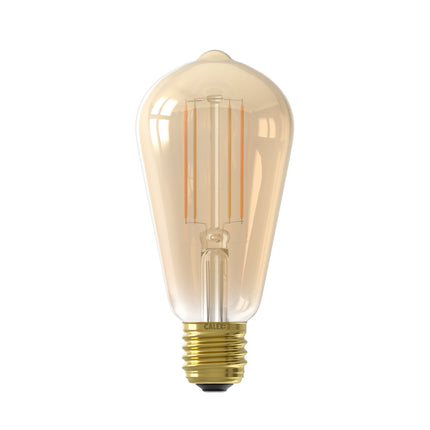 Calex SMART LED lamp - Squirrel Cage/ST64 - E27 | Goud