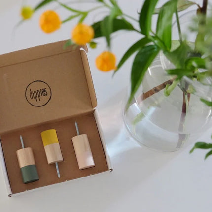 Dippies Dippies Wandhaken | set van 3 kleuren