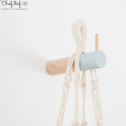 Dippies Dippiestick Wandhaak (10 cm) | Bashful Blue