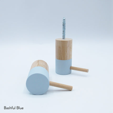 Dippies Dippiestickie Wandhaak (6 cm) | Bashful Blue