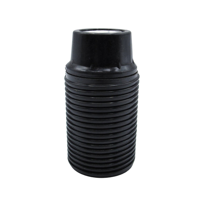 Kynda Light Bakeliet (look) E14 fitting met buitendraad | Zwart