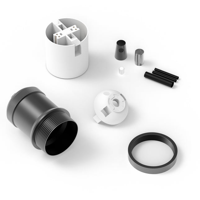 Kynda Light Calex Fitting Metaal -  'Model Peak' | Zwart