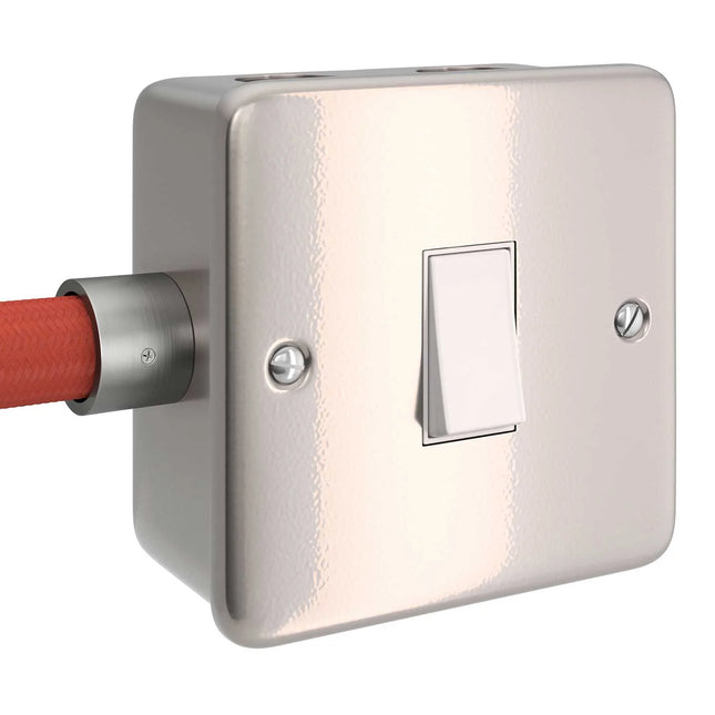 Kynda Light Creative Tube | Metalen opbouw wandschakelaar - Enkelvoudig