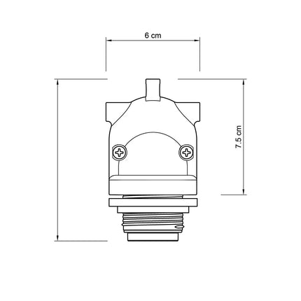 Kynda Light EIVA-2 OUTDOOR - 2-weg fitting voor buitengebruik | Wit