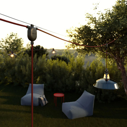 Kynda Light EIVA OUTDOOR 3-weg klikverbinding voor buiten (IP65) | Zwart