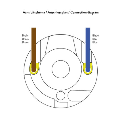 Kynda Light Fitting 'Arvid' metaal met verborgen kabelklem | Zwart (mat)