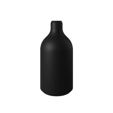 Kynda Light Fitting met verborgen kabelklem (E27) - Siliconen | Zwart