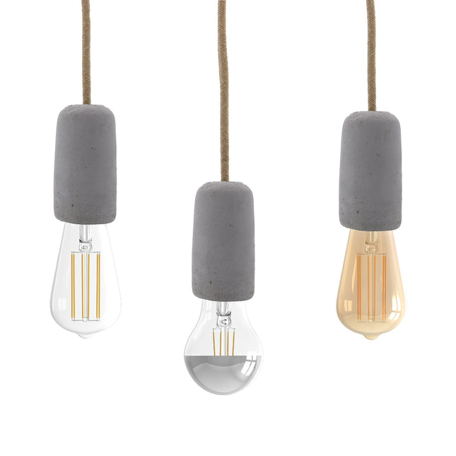 Kynda Light Fitting 'Ove' beton Grijs