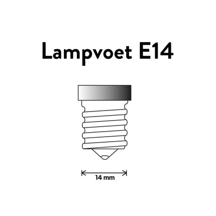 Kynda Light Fitting 'Sif' porselein (E14) | Wit
