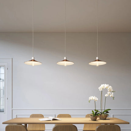 Kynda Light Fitting voor lampenkap (E27) met verborgen kabelklem | Wit (mat)