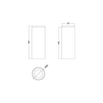 Kynda Light Houten buis voor spot (E14) | Tub-E14
