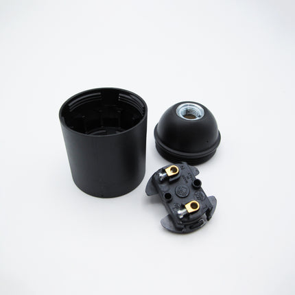 Kynda Light Kunststof (binnen) E27 fitting -  Thermoplastic | Zwart