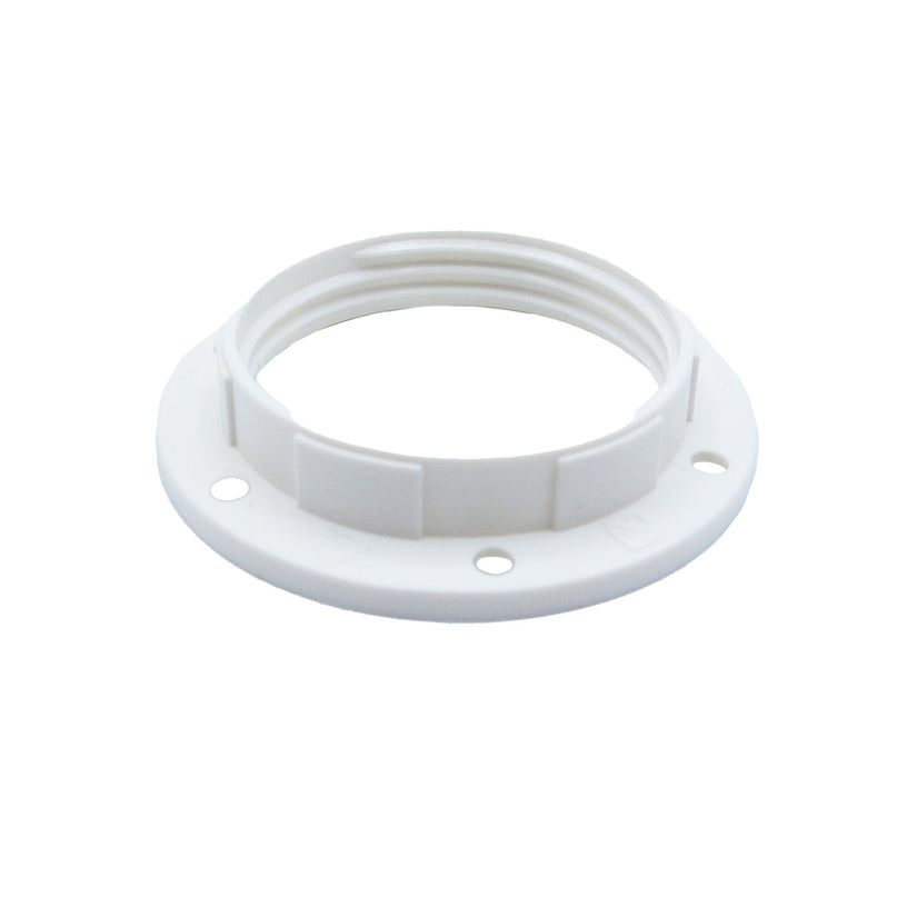Kynda Light Kunststof schroefring E27 - ⌀57mm | Wit