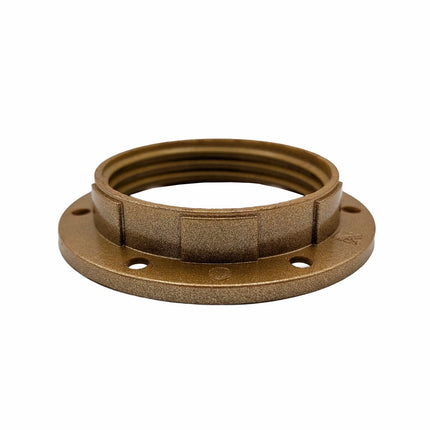Kynda Light Kunststof schroefring E27 - Bakeliet look - ⌀58mm | Goud