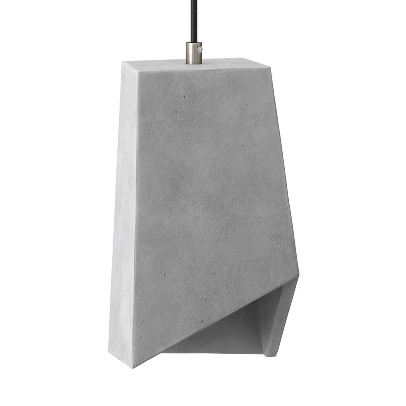 Kynda Light Lampenkap Beton 'Prisma' | Lichtgrijs
