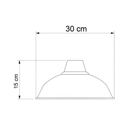 Kynda Light Lampenkap 'Eris' metaal | Zwart