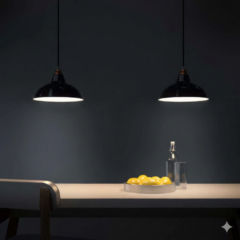 Kynda Light Lampenkap 'Eris' metaal | Zwart